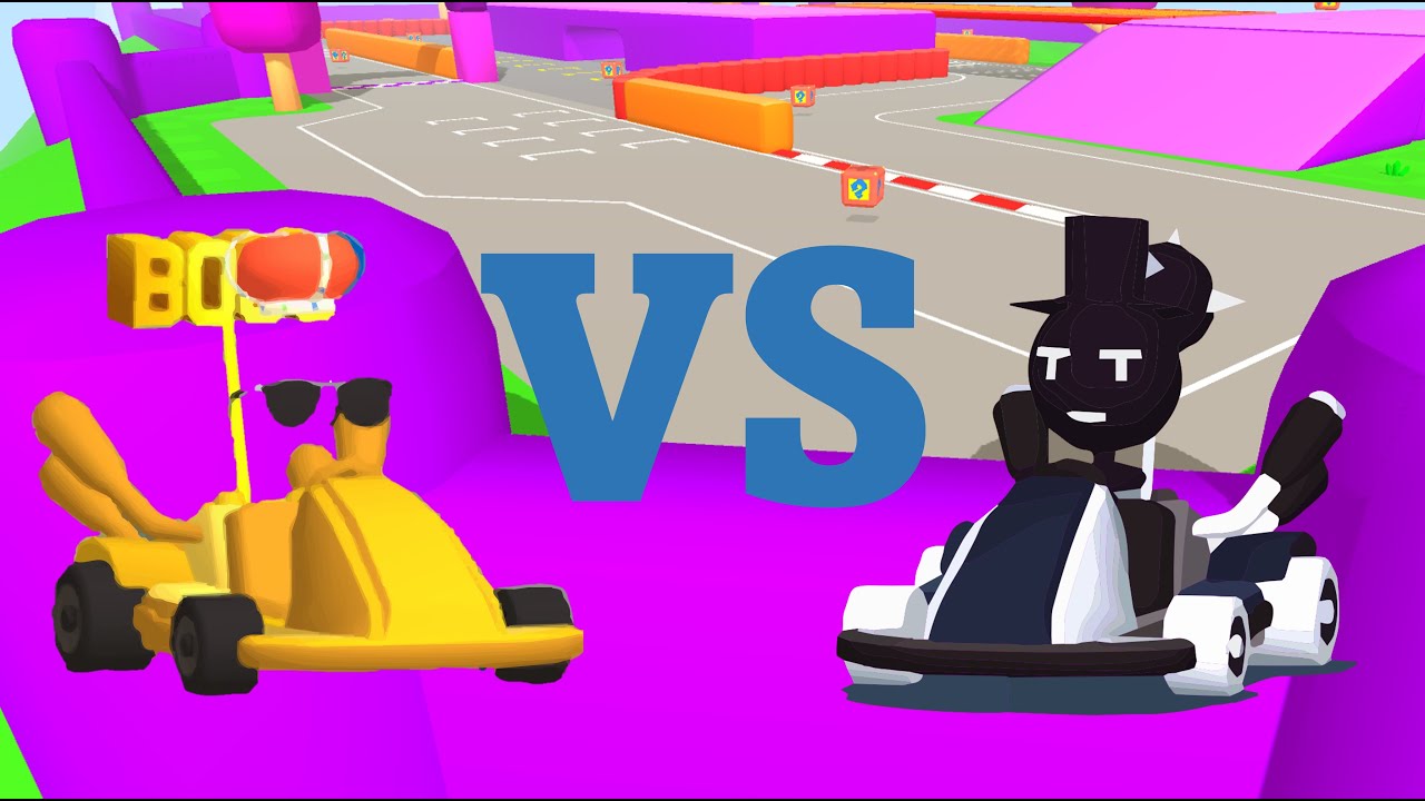 Lobbing madness with Sauce - 1v1 with commentary - SmashKarts.io #smashkarts