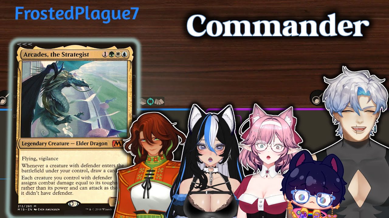 Magic the Gathering Collab | Cindreline, FrostedPlague, Mirage, SunnyAxelle