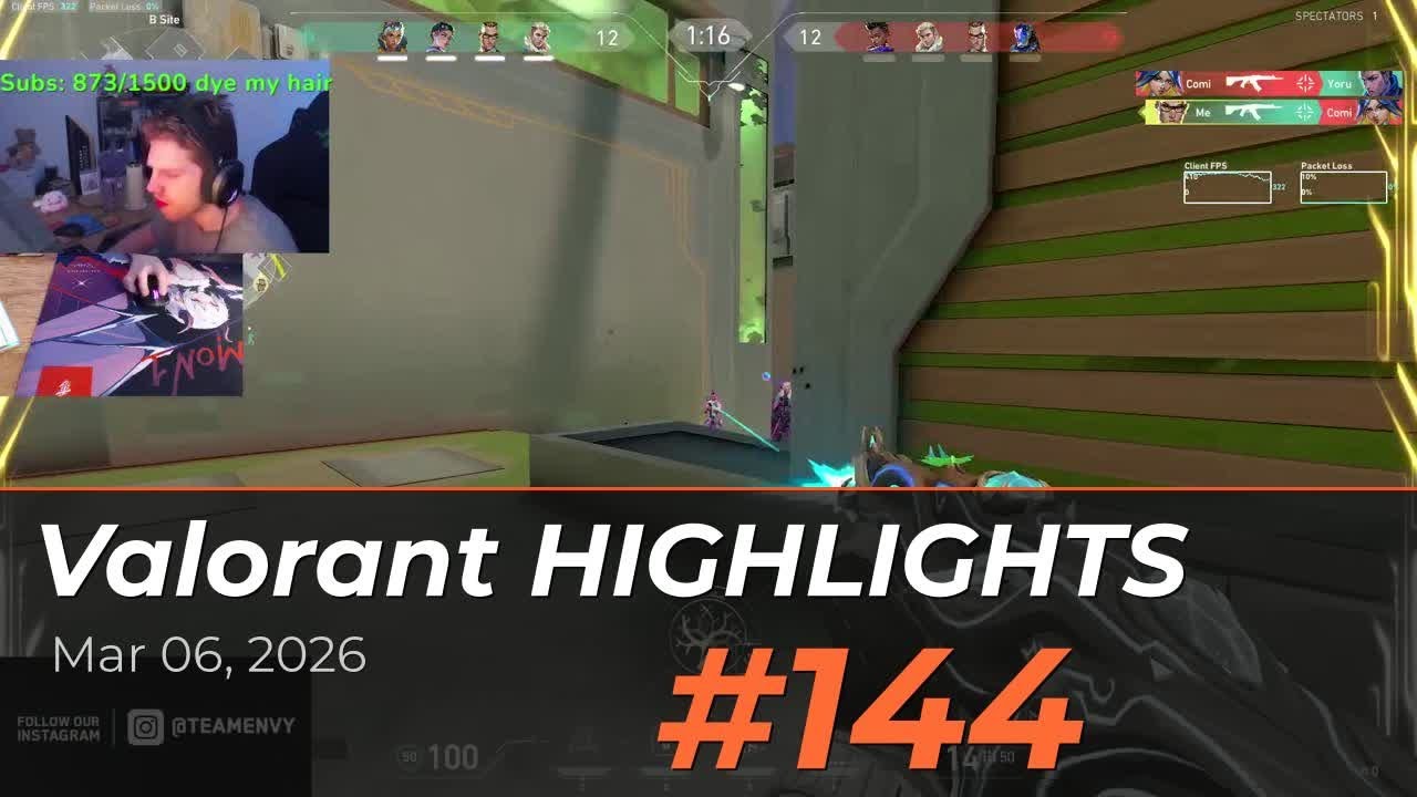 Valorant Daily Highlights #144 — Best Plays