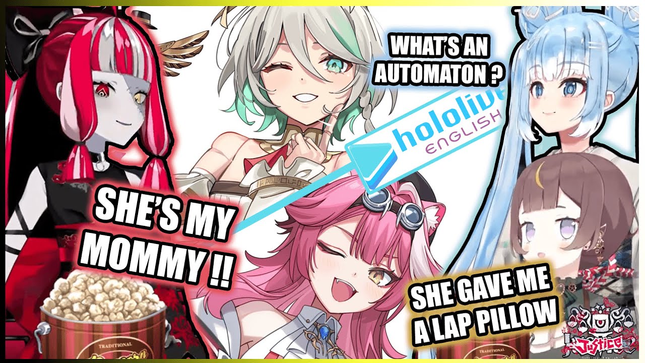 HoloID Girls Reaction to Debut Stream of Cecilia and Raora HOLOLIVE JUSTICE pt 2 ~ Kobo Anya Ollie