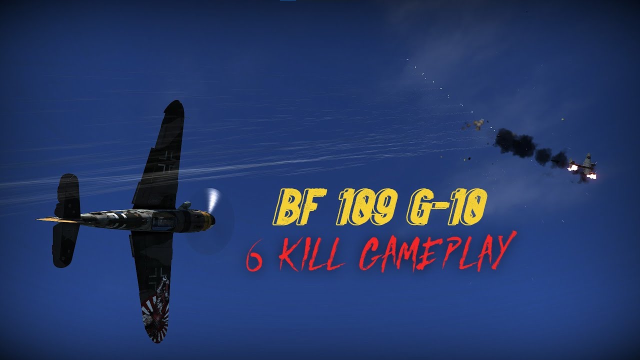 1v4, carrying by duels. | Bf 109 G-10 | War Thunder Air RB