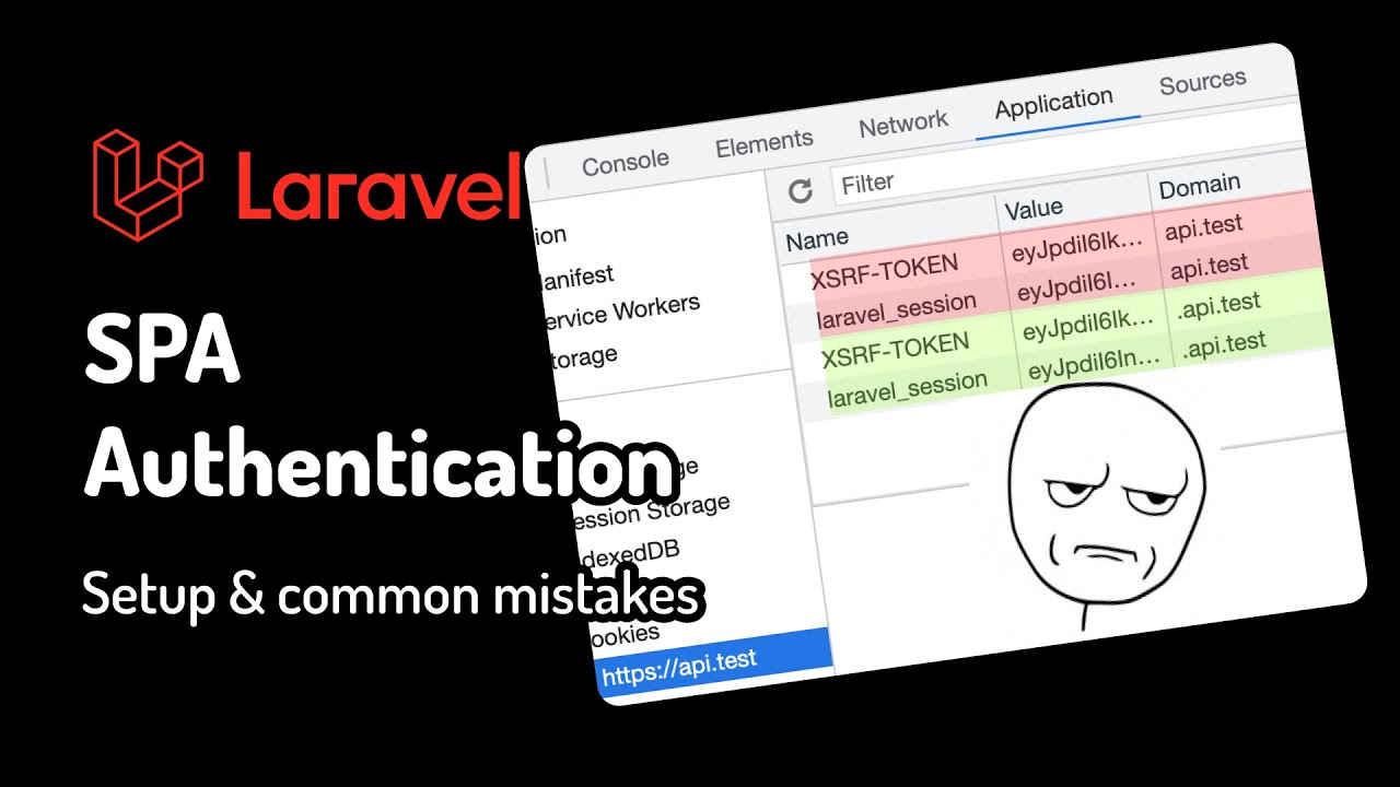 Laravel SPA Authentication - setup and common mistakes