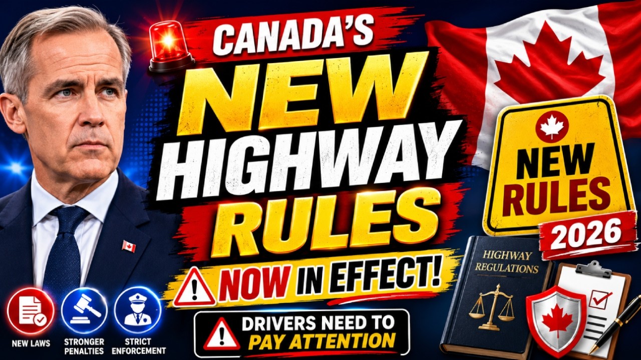 🚗 Canada's New Highway Rules Are Now in Effect &mdash; Drivers Need to Pay Attention