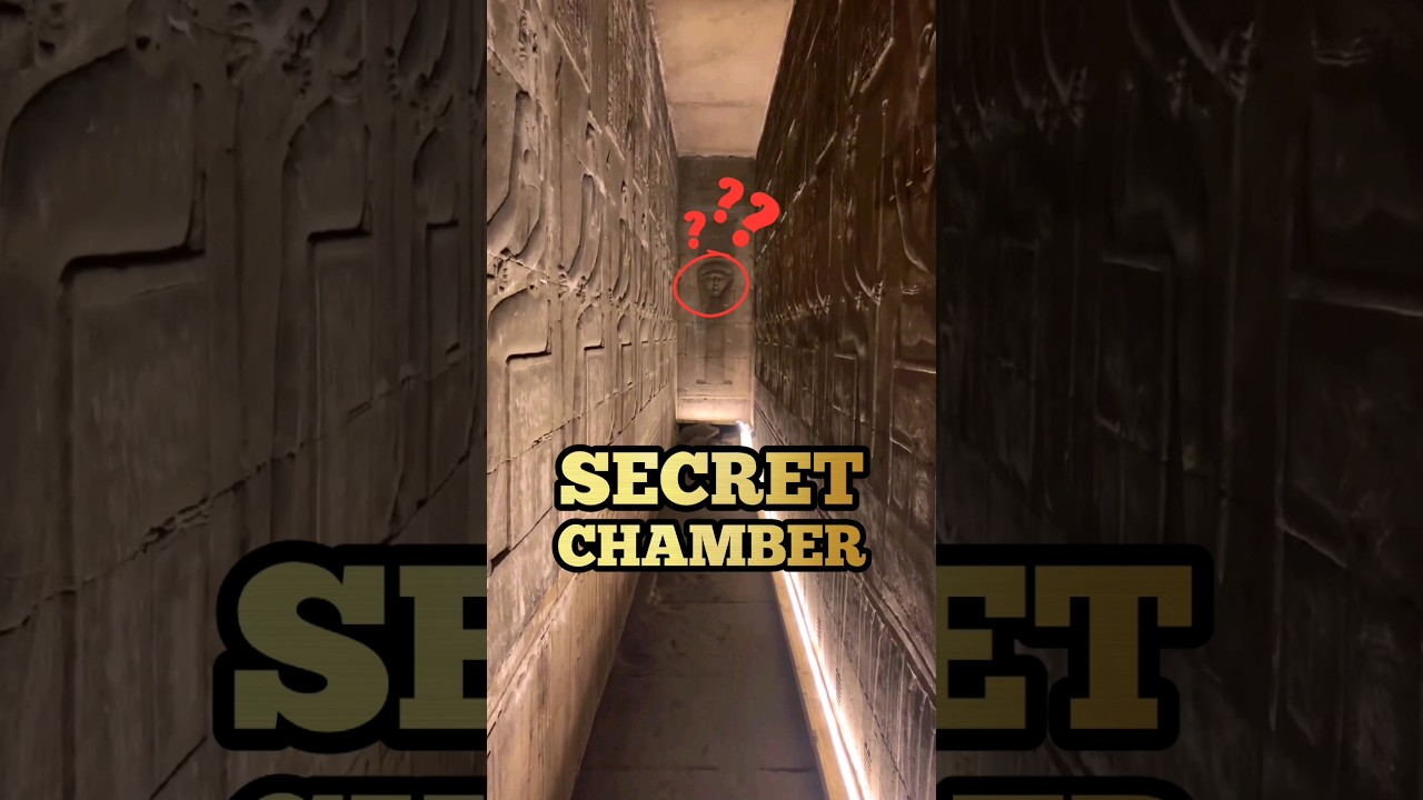 Temple of Hathor | Secret Chamber of hathor temple #hathor #egypt #history #documentary #temple