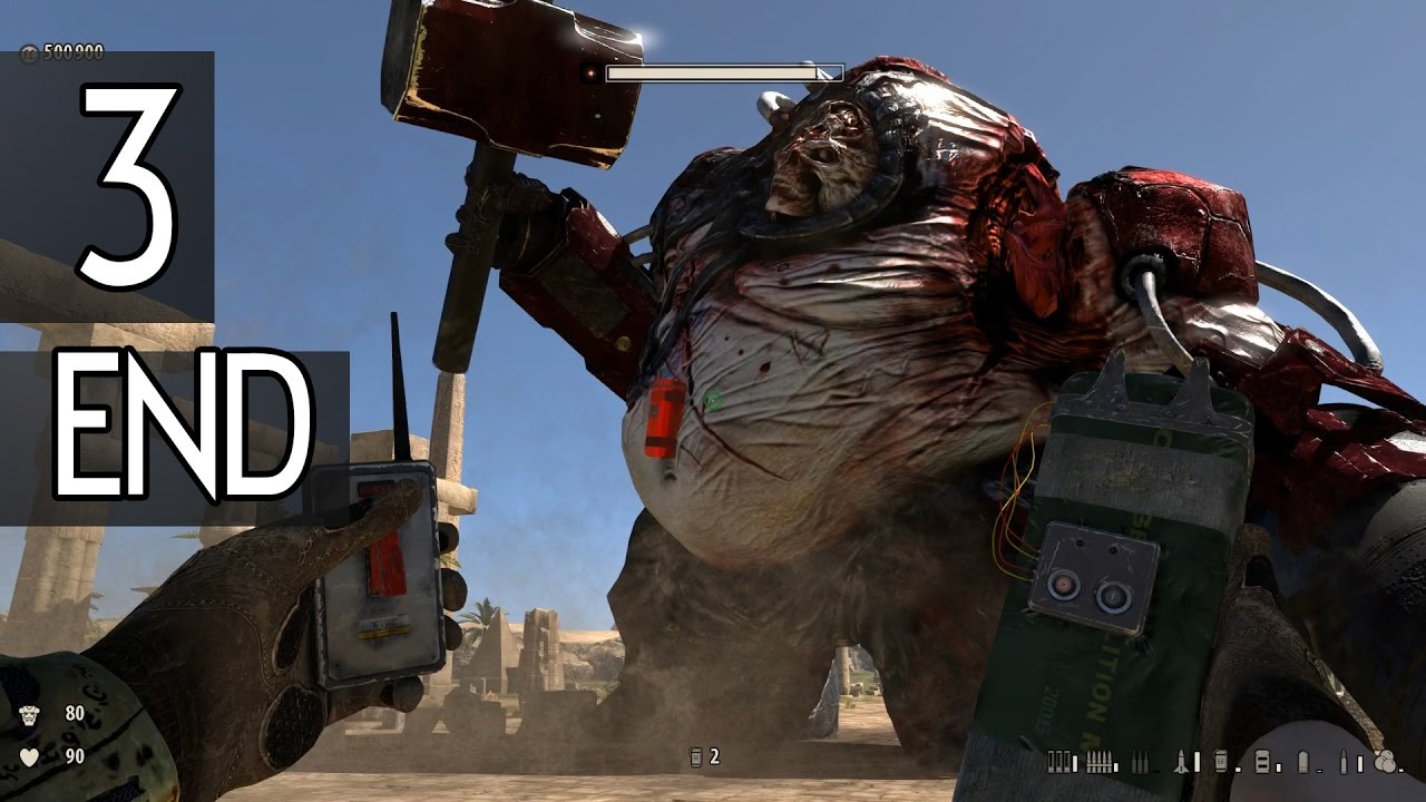 Serious Sam 3: Jewel of the Nile - Ending Walkthrough Part 3 Gameplay