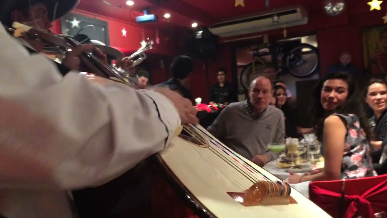 El Jarabe Tapatio Performed By The Mariachis.