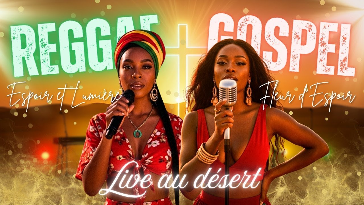 Espoir et Lumière ✝️ Fleur d’Espoir – Live Reggae Gospel au Désert | Louange & Adoration 2025