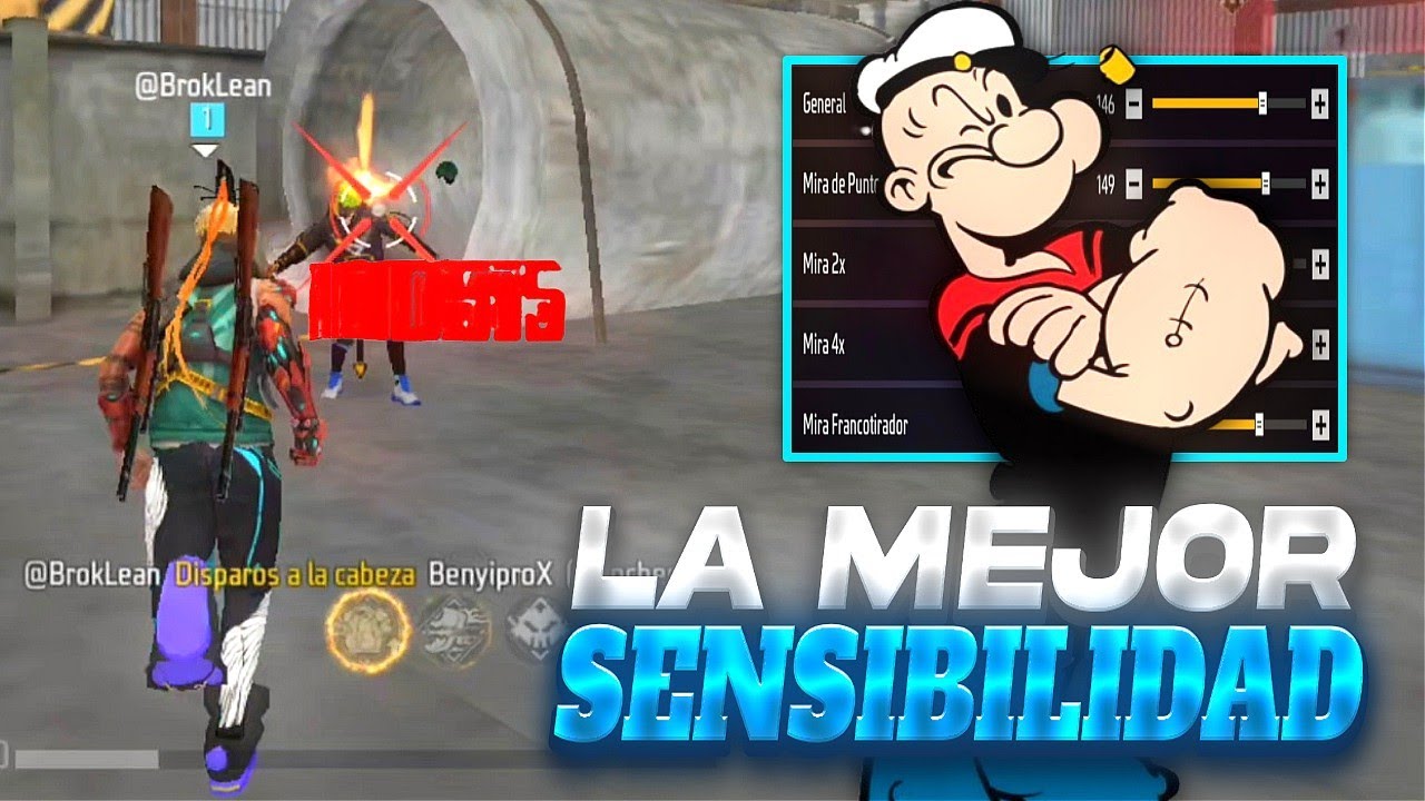 LA MEJOR SENSIBILIDAD TODO ROJO PARA FREE FIRE 2026, ESTA ROTISIMA!!