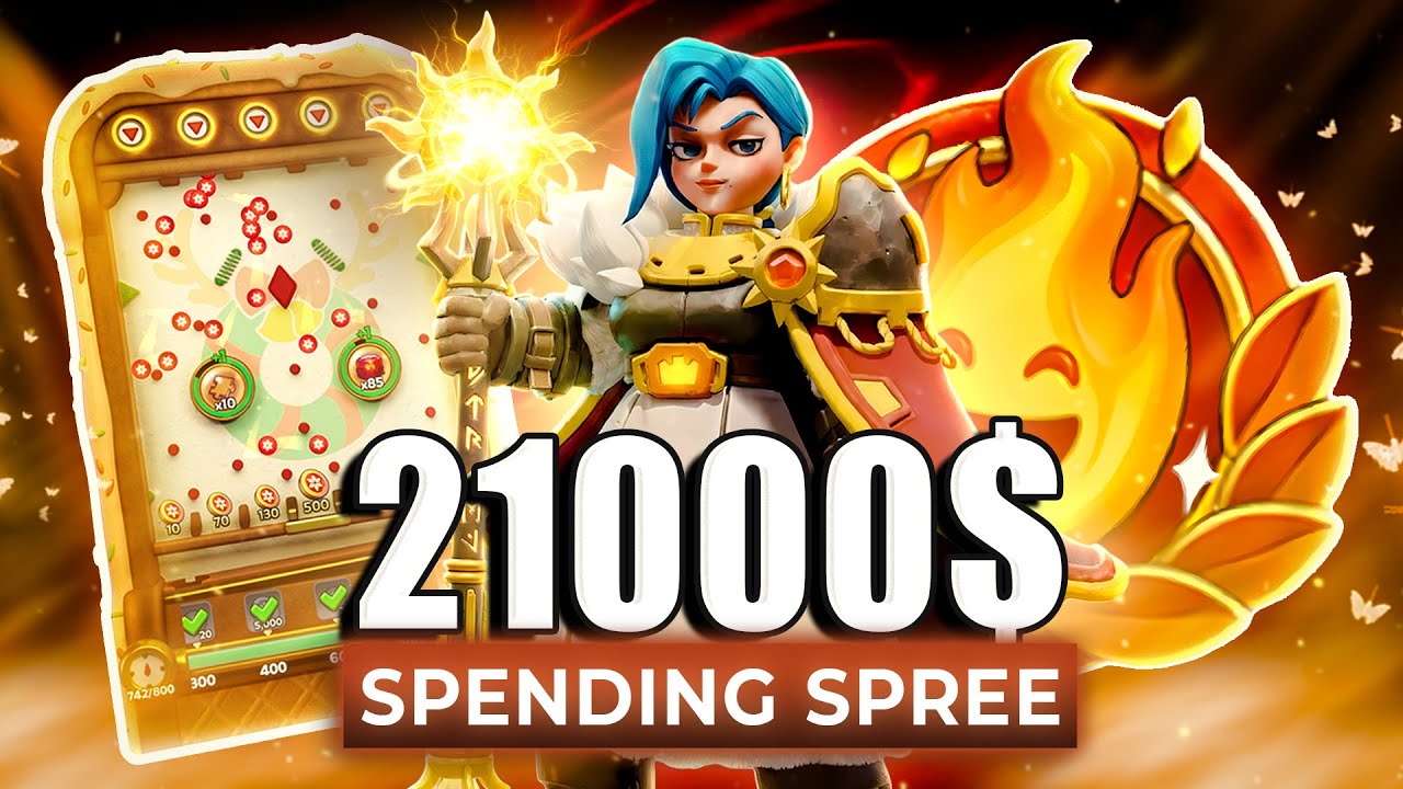 $21,000 MEGA WHALE spending spree in whiteout survival