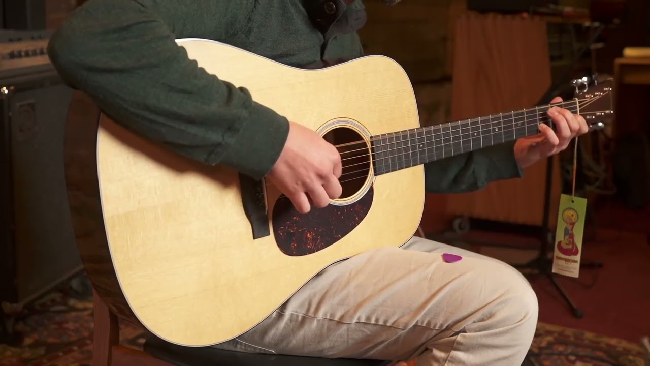 Martin D-18 1939 года выпуска, б/у, 2021 года, аутентичный