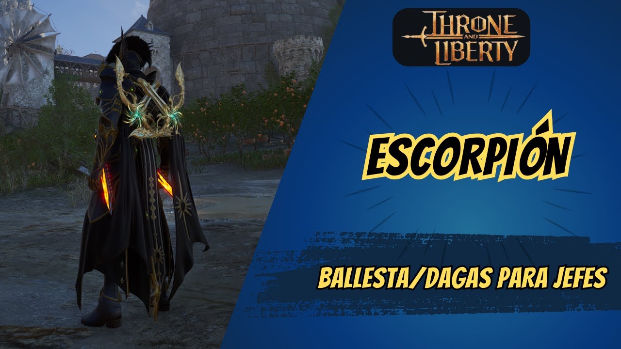 Throne and Liberty - Ballesta/Dagas para Daño a Jefes