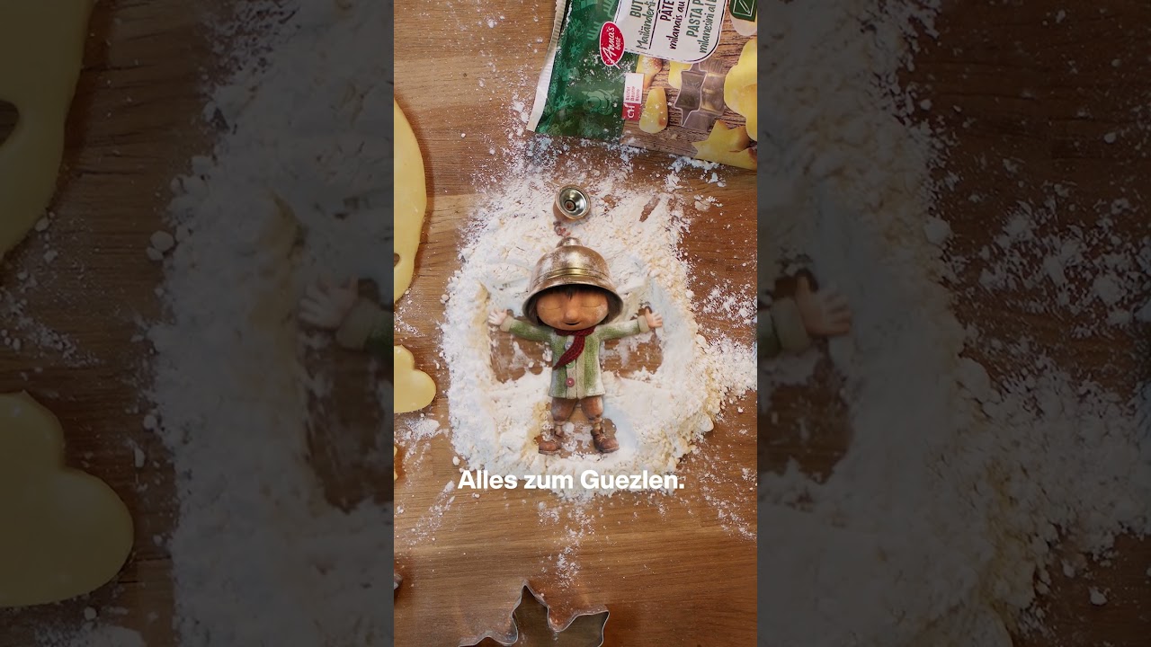 Migros: Finn in der Weihnachtsbäckerei.