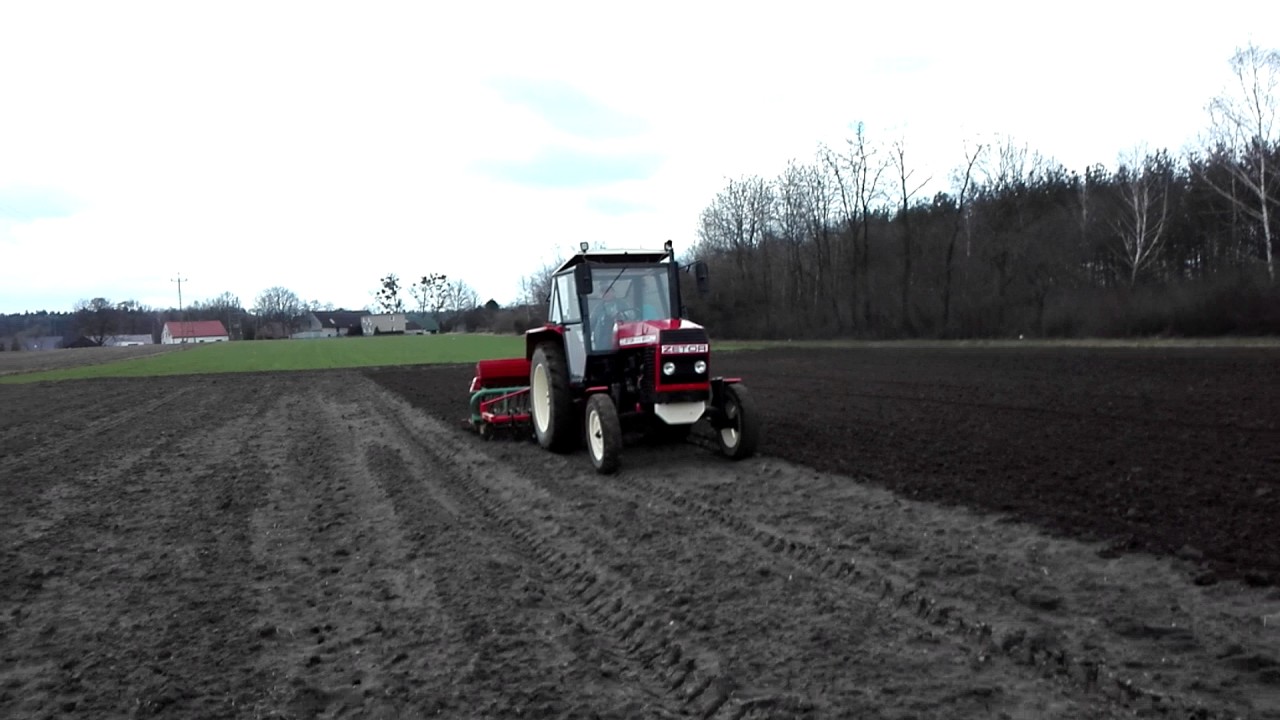 Zetor 8111 i agregat uprawowy siew zboża 2017
