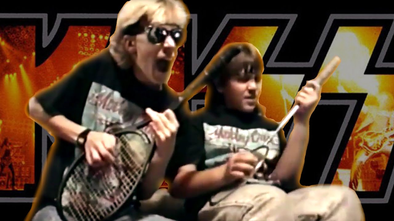 Metalhead Teens do Crazy Crazy Nights in Homemade Music Video (1989)