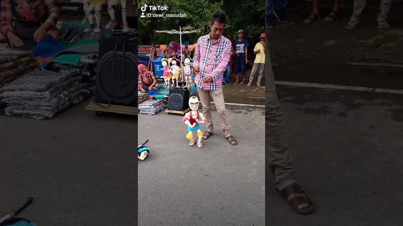 JOGET TIK TOK BONEKA KAYU