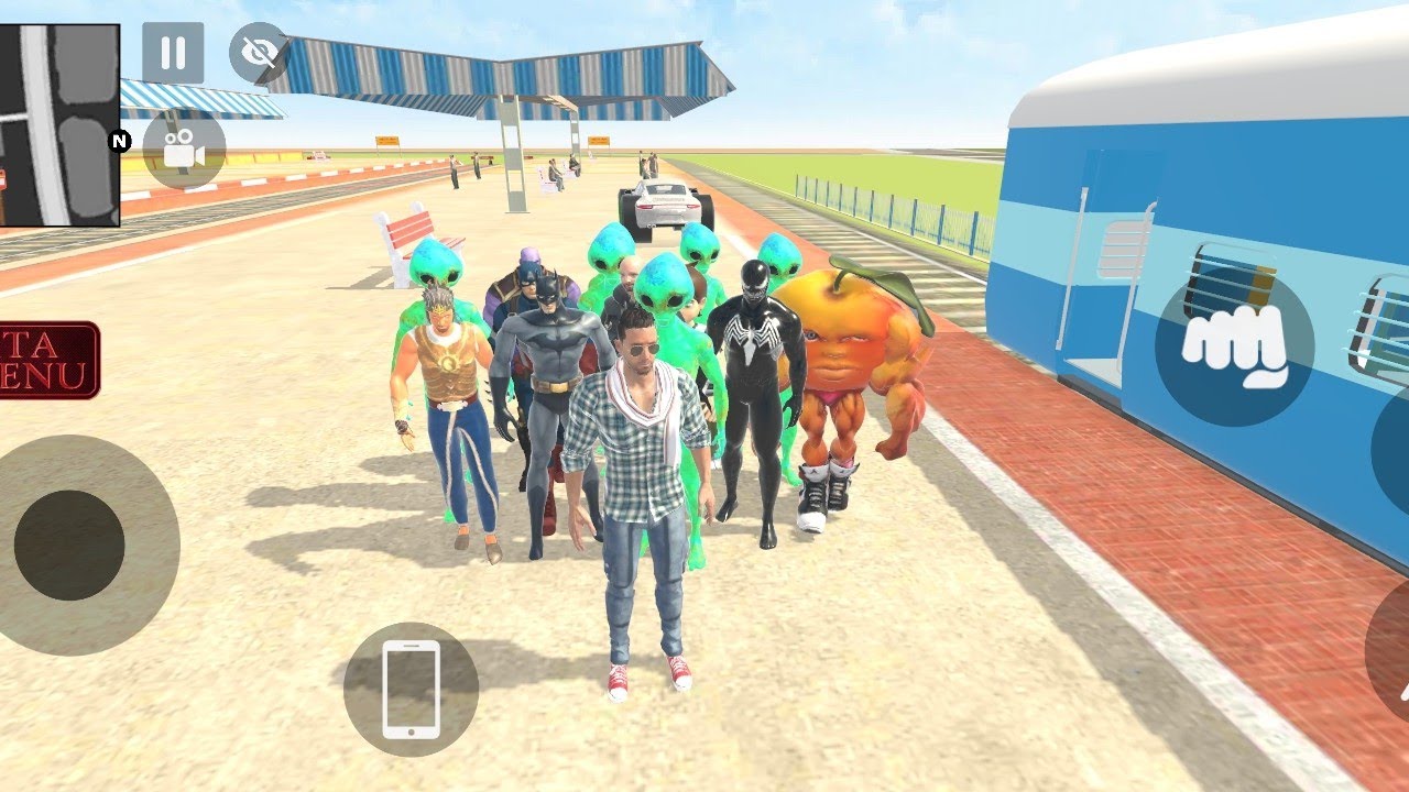 Indian thief Auto simulator game video 