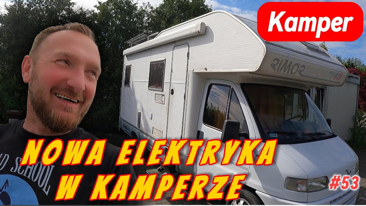 Nowa elektryka w starym Kamperze czyli wreszcie można jechać na dziko 🚐