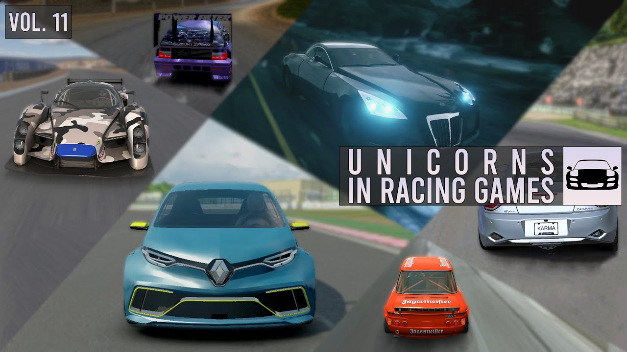 Unicorns in Racing Games (Rare Cars) (Volume 11)