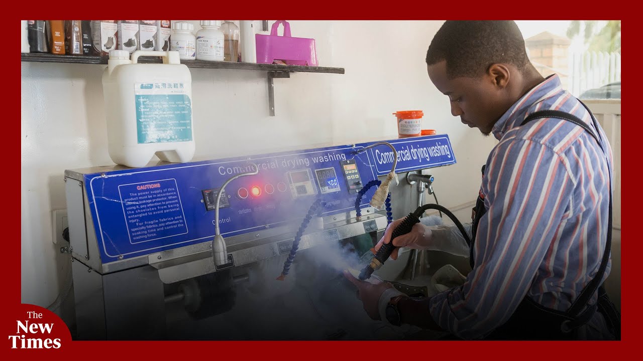 How a young entrepreneur is transforming Kigali&rsquo;s shoe-care industry