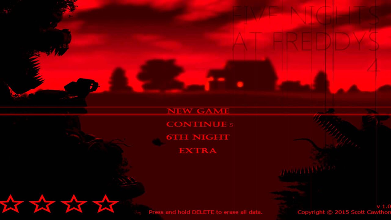 FNAF 4: Main Menu Theme