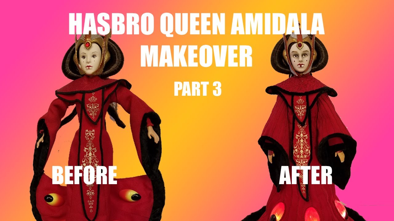 Custom Queen Amidala Doll (Part 3)