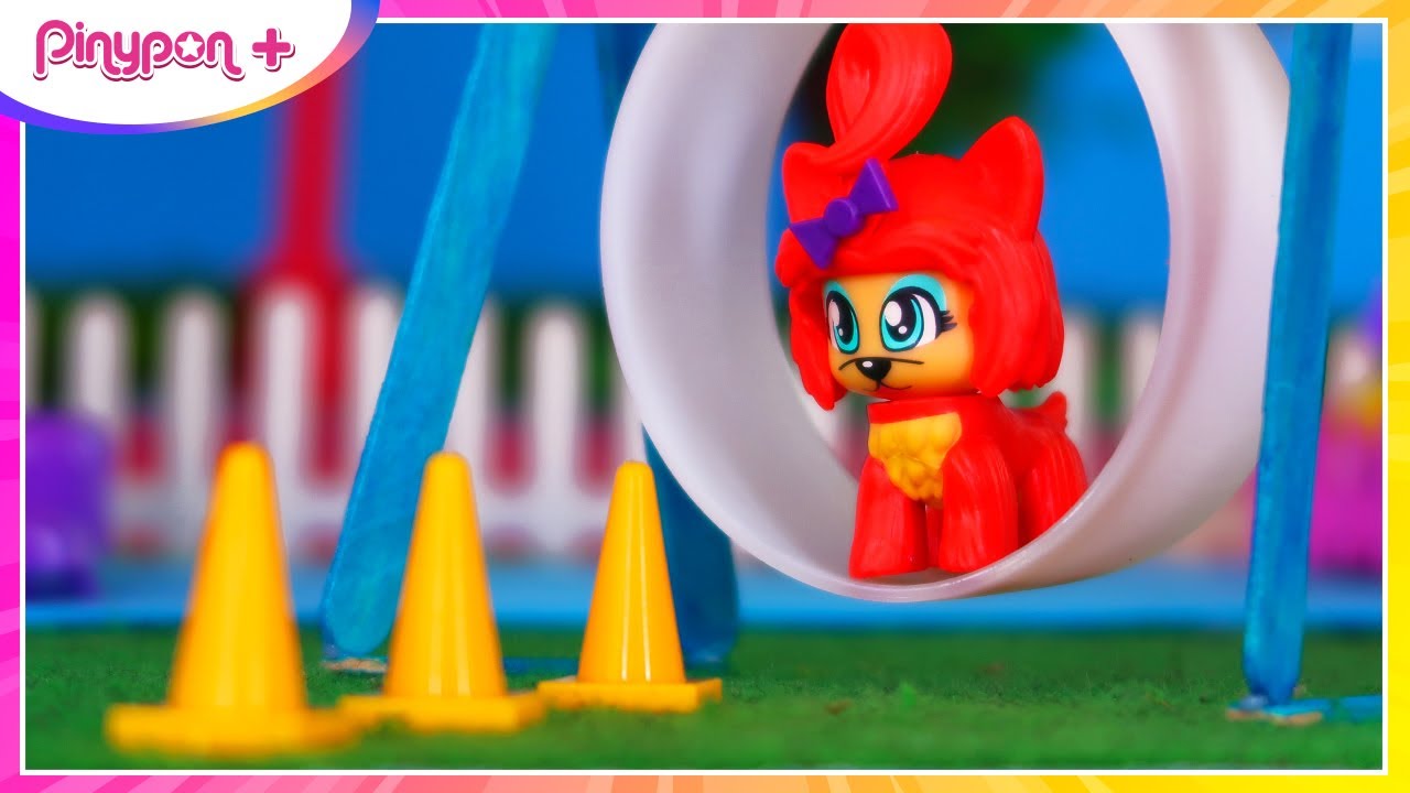 🌳🐶 ¡Construimos un parque para mascotas! 🌈 ¡Pinypon Plus Juguetes!