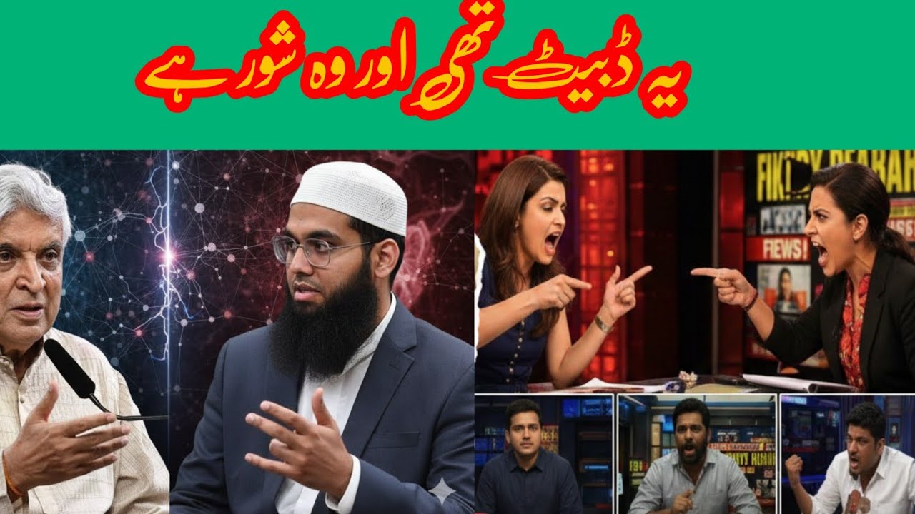 Yeh Debate Thi  Woh Shor Tha | Daleel vs TV Studio Ki Ladai