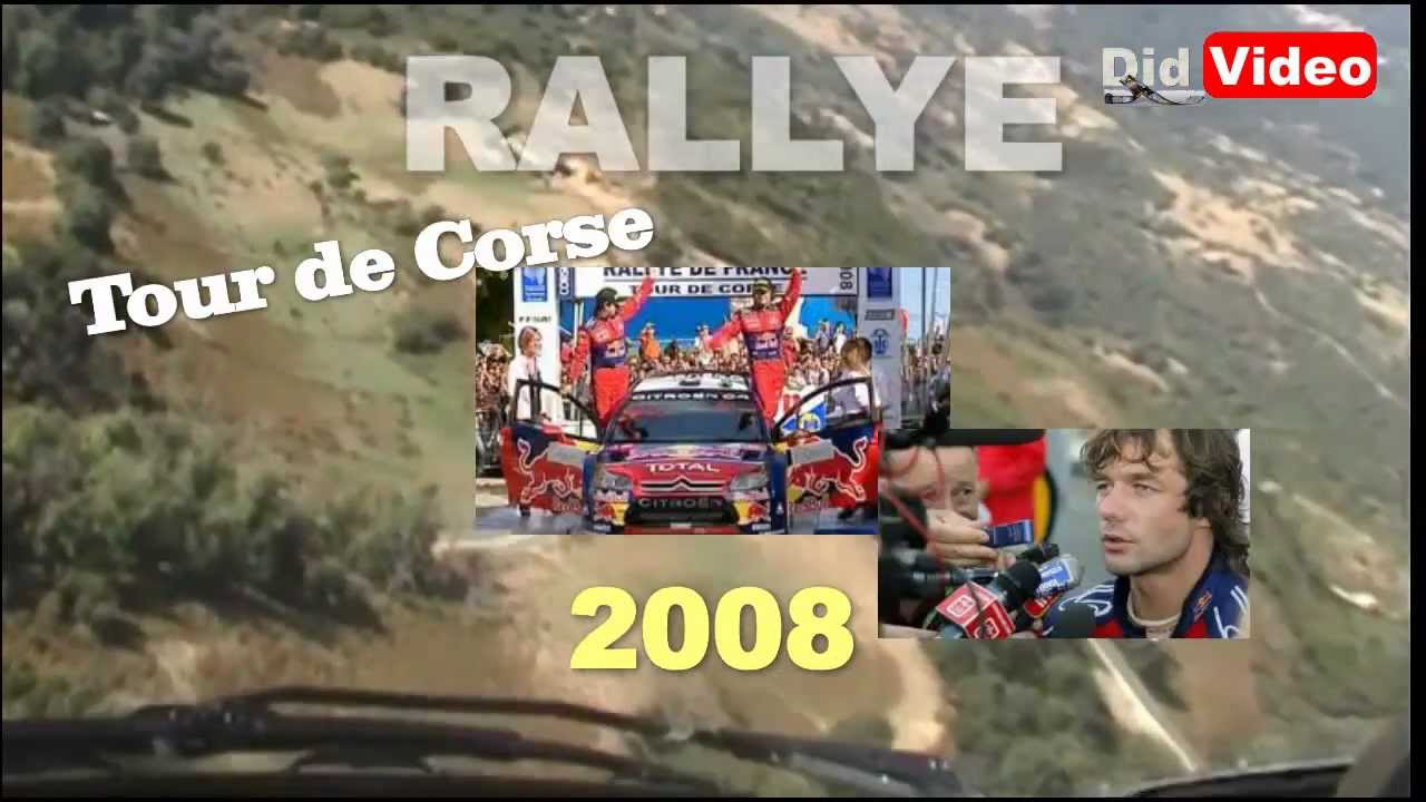 Tour de corse 2008 Didvid&eacute;o