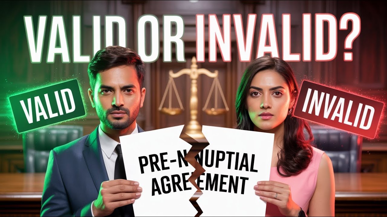 Pre-nuptial Agreement in India || Avoid Future Disputes Legally || @LegalCommentary​