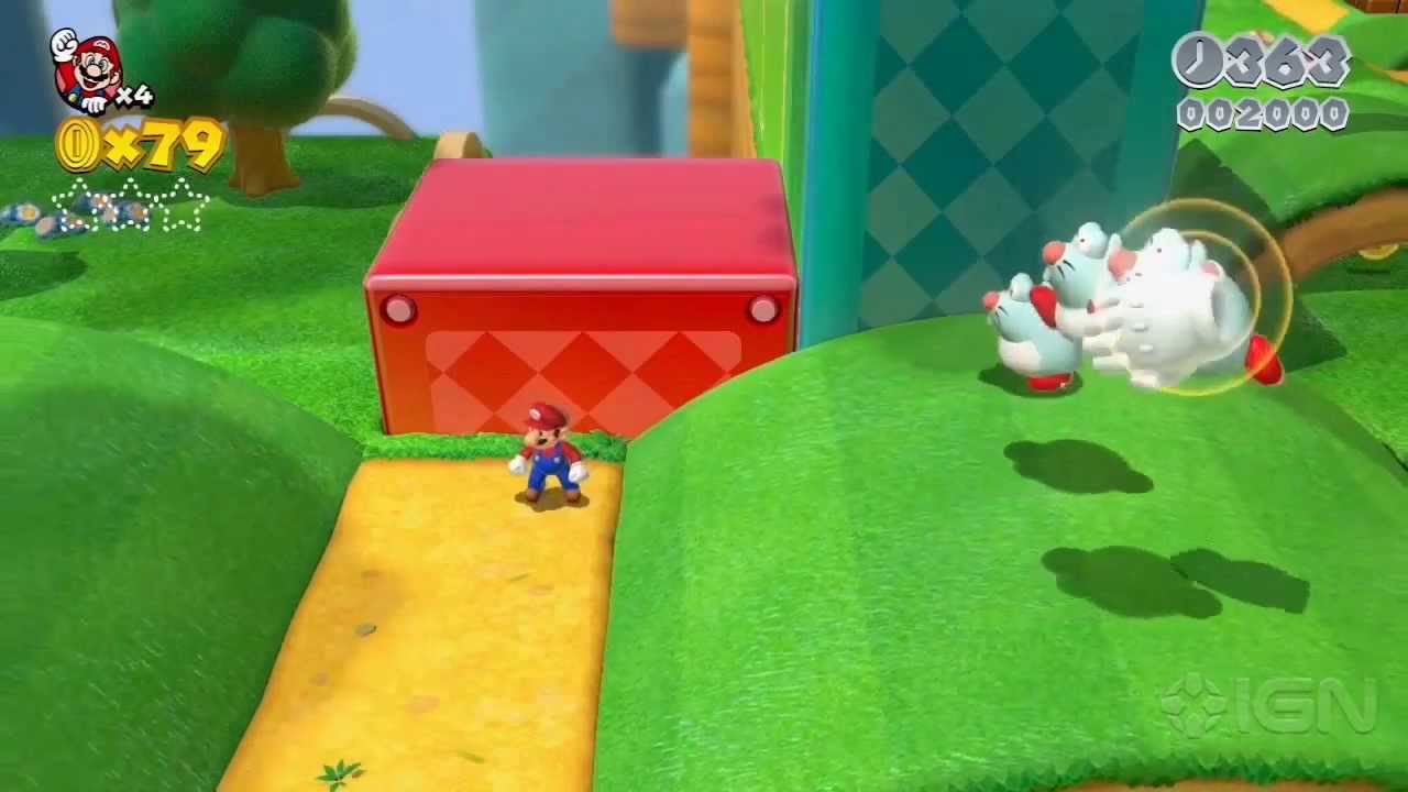 Super Mario 3D World Developer Direct Commentary - E3 2013