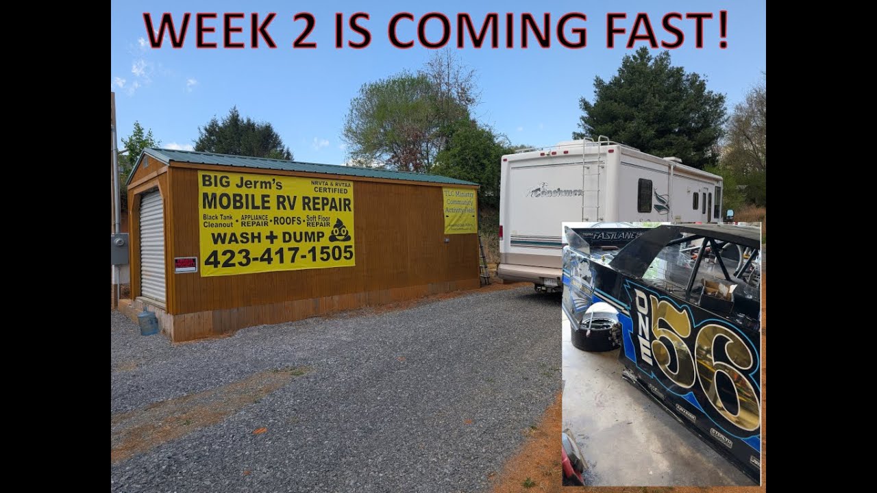 Prepping for week 2 of 2025, opening night at the home track!