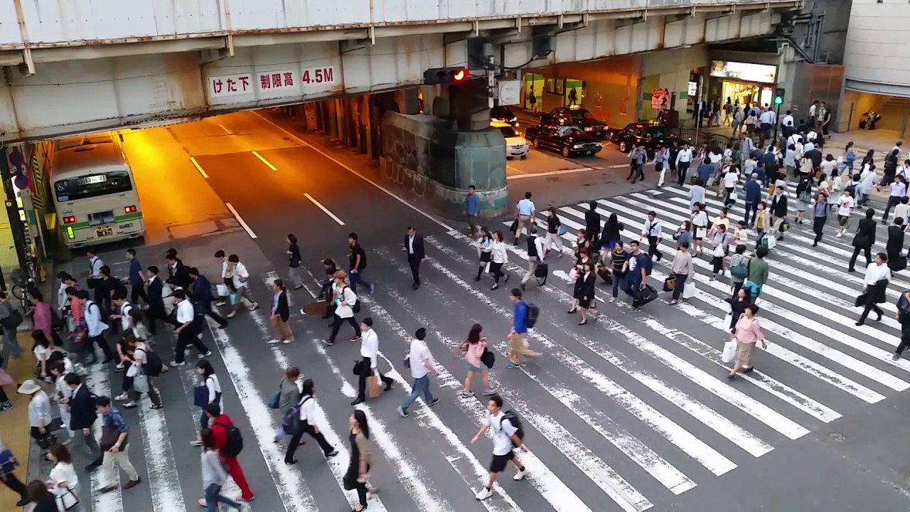 20160609-大阪車站過馬路看出國民素養