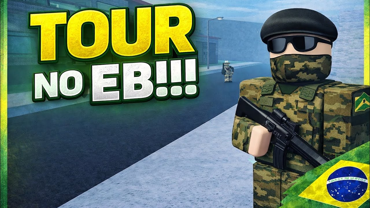 TOUR NO ÉXERCITO BRASILEIRO DO TEVEZ | ROBLOX #ebdotevez #ebroblox #roblox #roleplay 