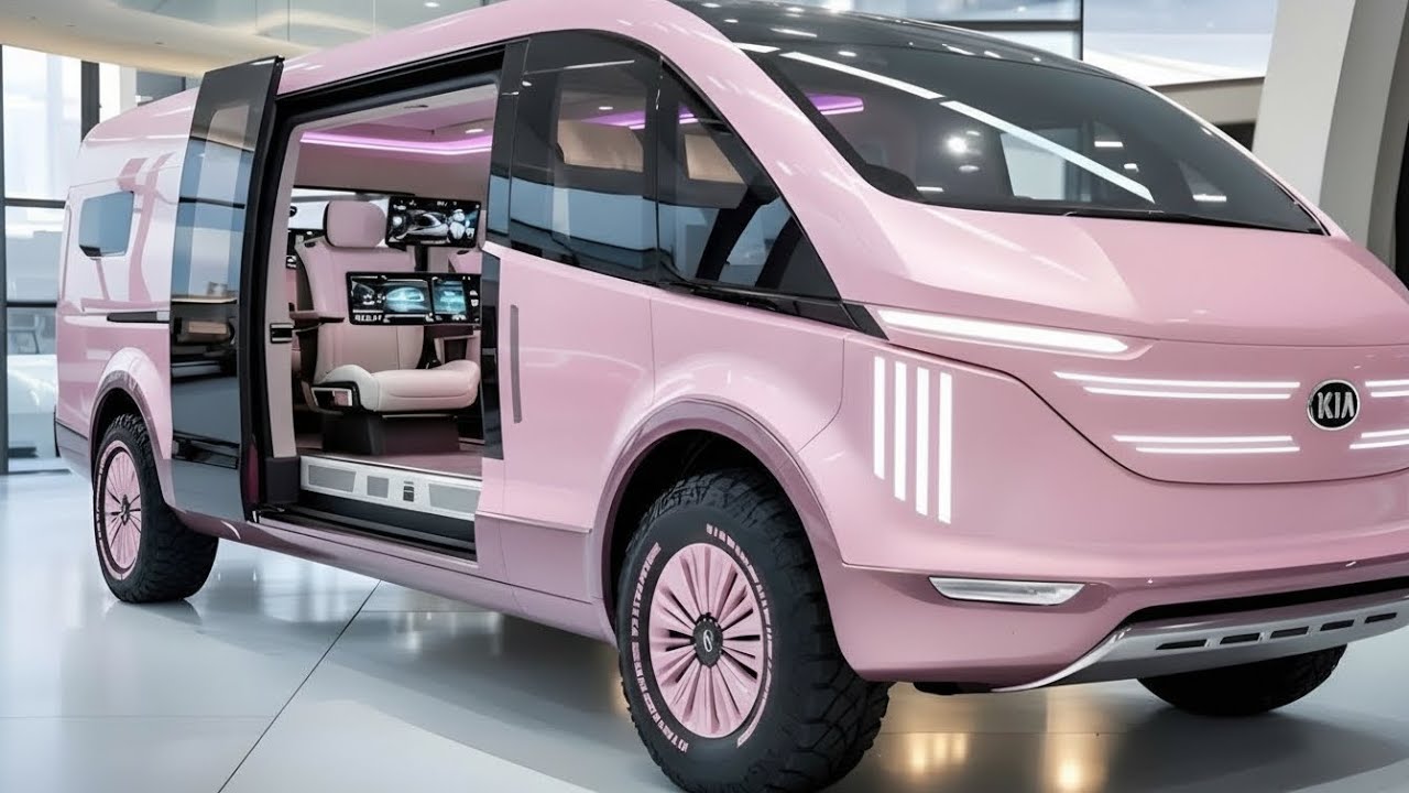 Kia PV5 WKNDR Electric Camper Van – The Ultimate Off-Grid EV Camper