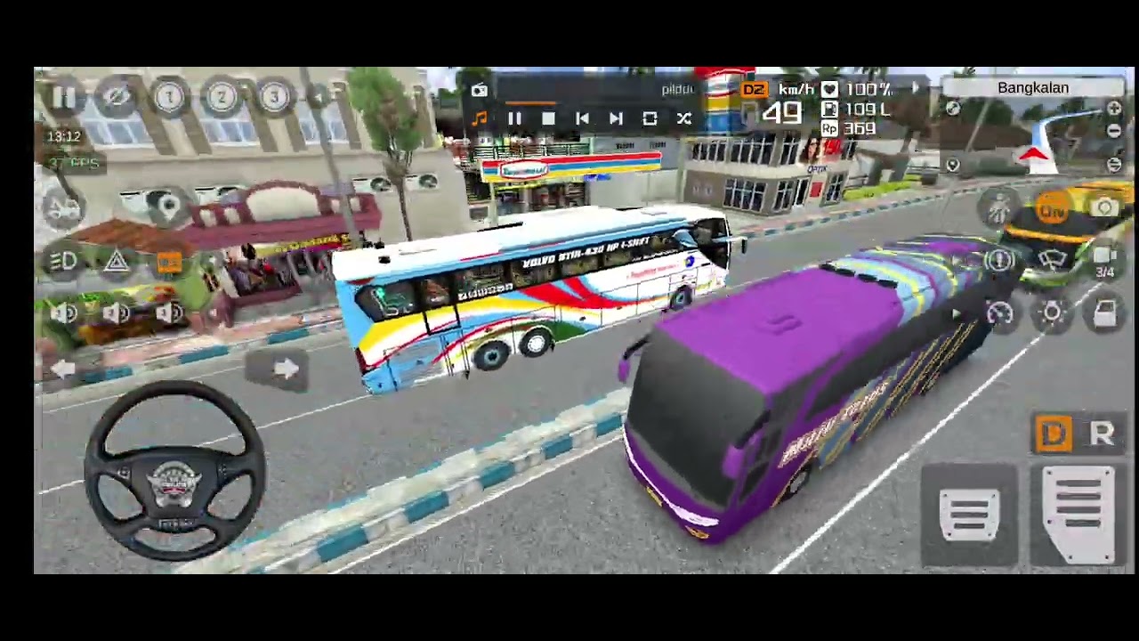 Bus Volvo B11r PT. Hyper Jaya Trans