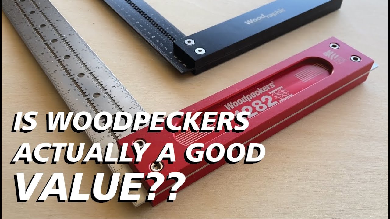 Woodpeckers USA made VERSUS Woodraphic Korean made! $130 for a square?