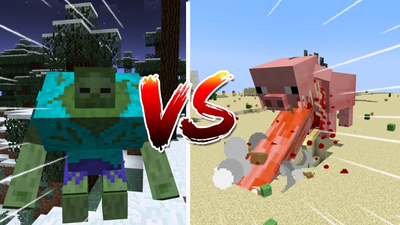 Mutant Creatures VS PIGZILLA!! | Minecraft Mod Showcase #2