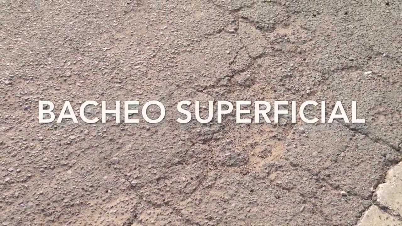 Bacheo Superficial