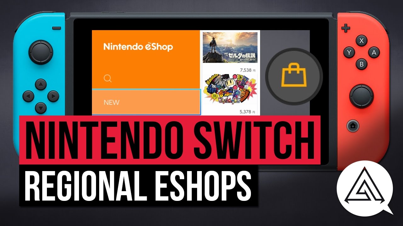 Nintendo Switch | Как получить доступ к различным региональным интернет-магазинам — США, Япония и...
