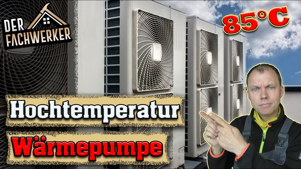 Wie schafft es diese Wärmepumpe auf 85°C Vorlauftemperatur?