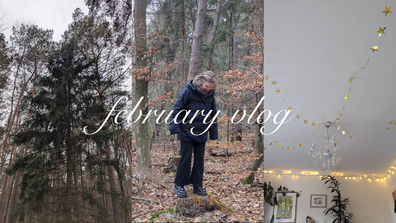 February vlog -Klausuren, Putzen, yappen🌧️🍃✨