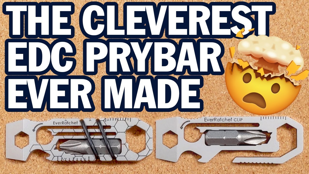 Gear Infusion EverRatchet Clip Titanium Pyr Bar Ratcheting Keychain Multitool - Small Details Review