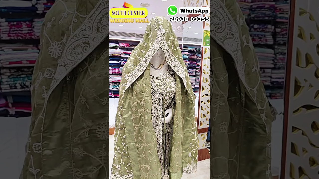 New collection with heavy work available only in south centre wedding mall kurnool 📍