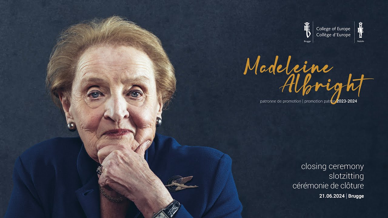 Closing Ceremony of the Madeleine Albright Promotion 2023-2024 - College of Europe, Bruges campus
