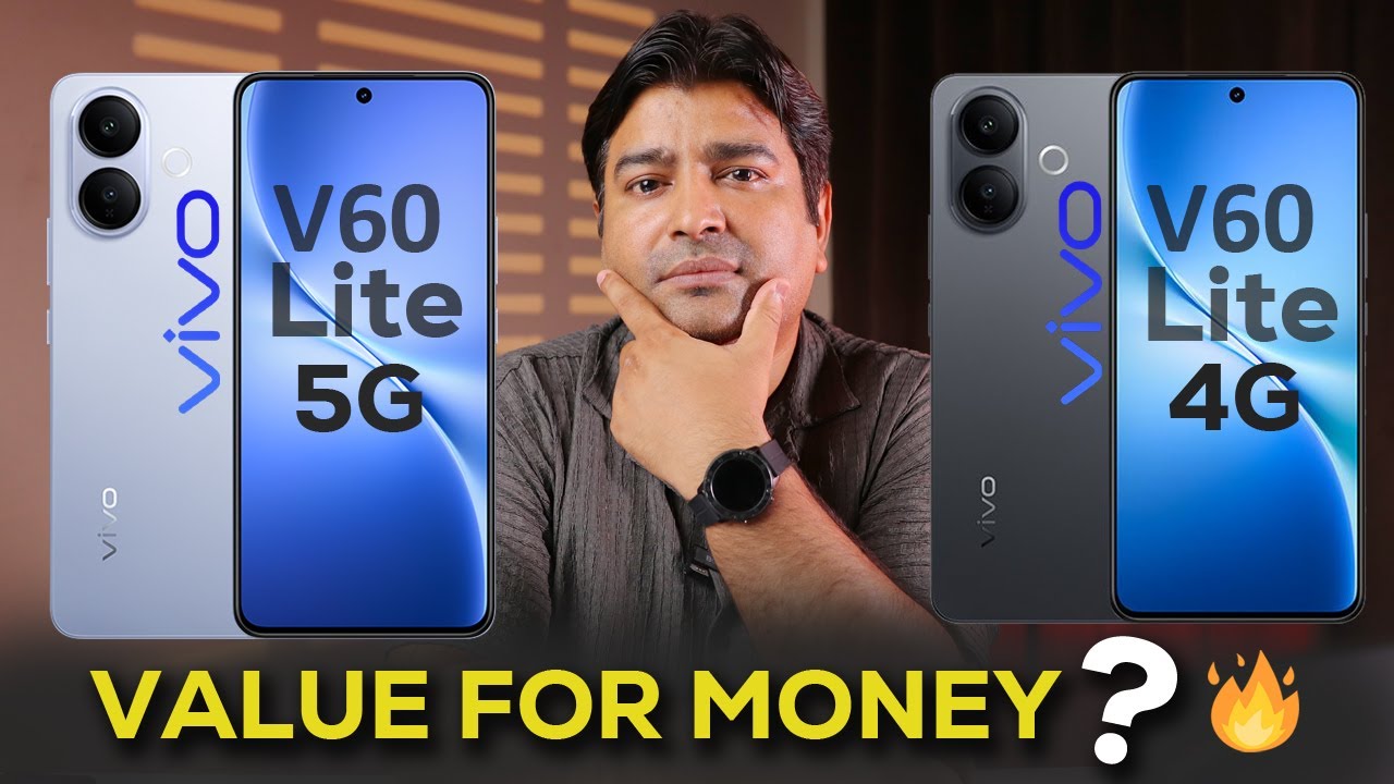 Vivo V60 Lite 5G and Vivo V60 Lite 4G - Value For Money or Not? - My Clear Opinion