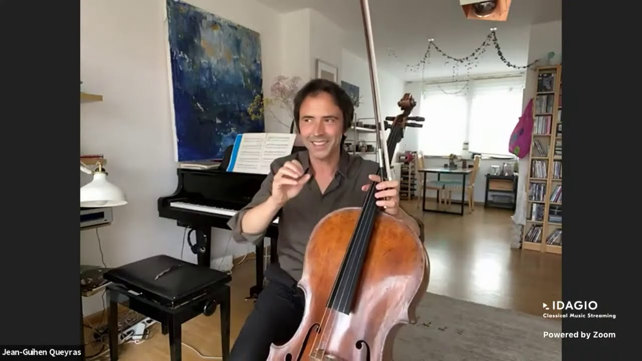 Jean-Guihen Queyras: Bach Cello Suites - Suite 2, Allemande: Speaking or singing?