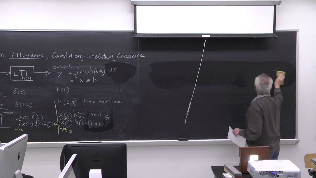 Lecture 7: LTI Systems, Convolution, Correlation, and Coherence, Dr. Wim van Drongelen
