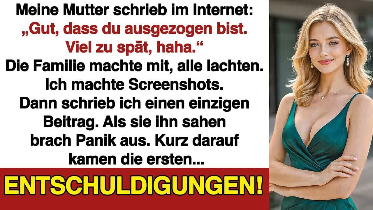 Meine Mutter gratulierte mir im Internet zum Auszug： „Du hättest früher gehen sollen, haha!“