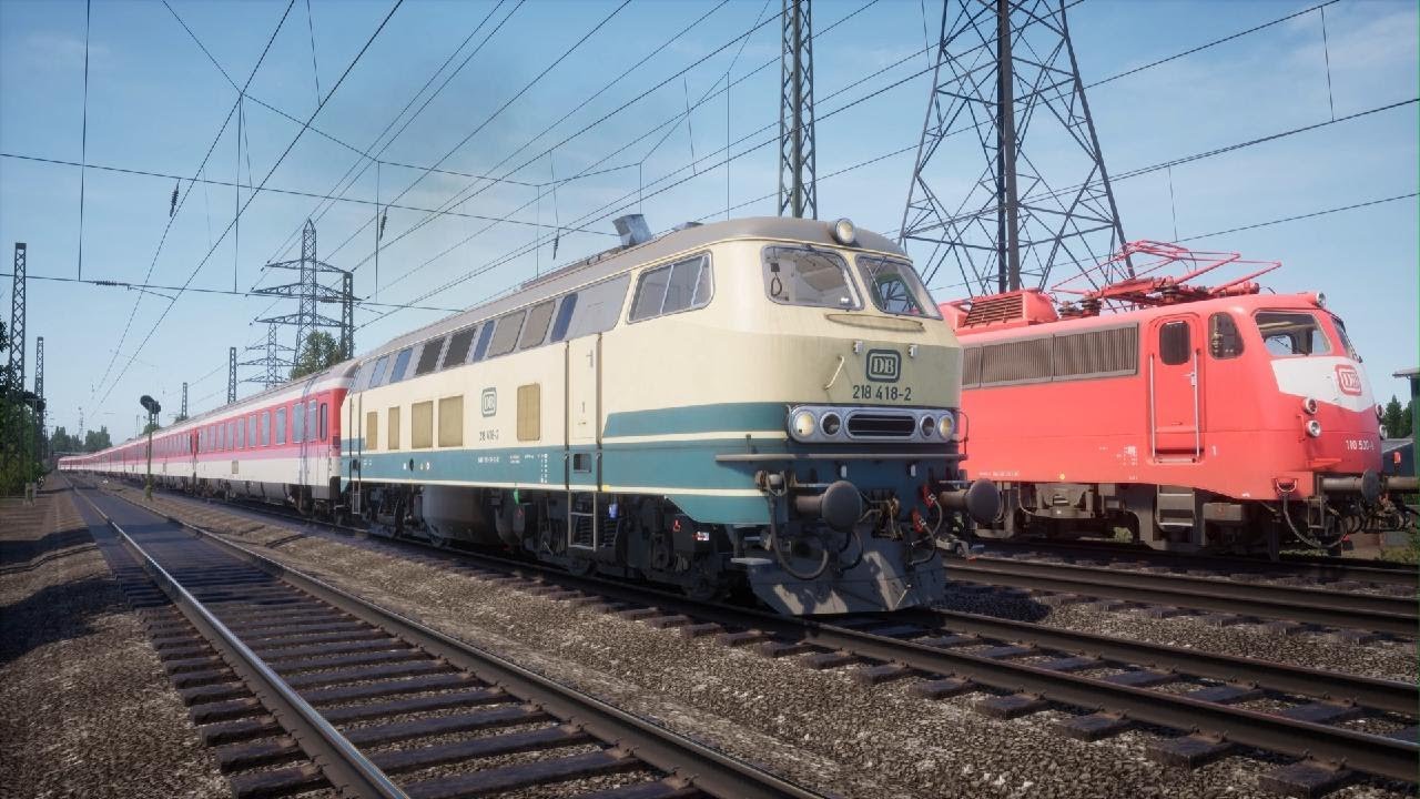 Train Sim World 5 DB BR 218 V160 Hauptsrecke Rhein Ruhr PS5 Gameplay
