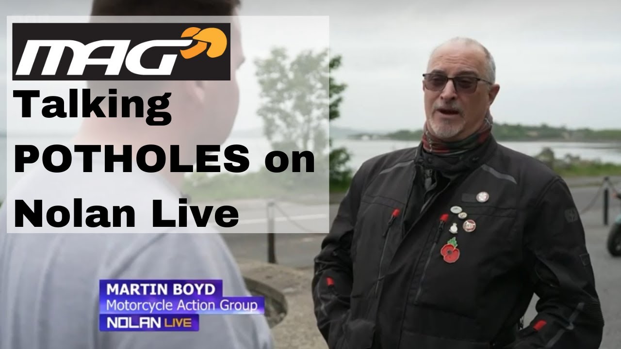 Nolan Live talks POTHOLES with Northern Ireland MAG Rep Martyn Boyd